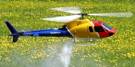 Fusoliera EUROCOPTER AS 350 B3 – ECUREUIL by HELITRENTO - dettaglio 1